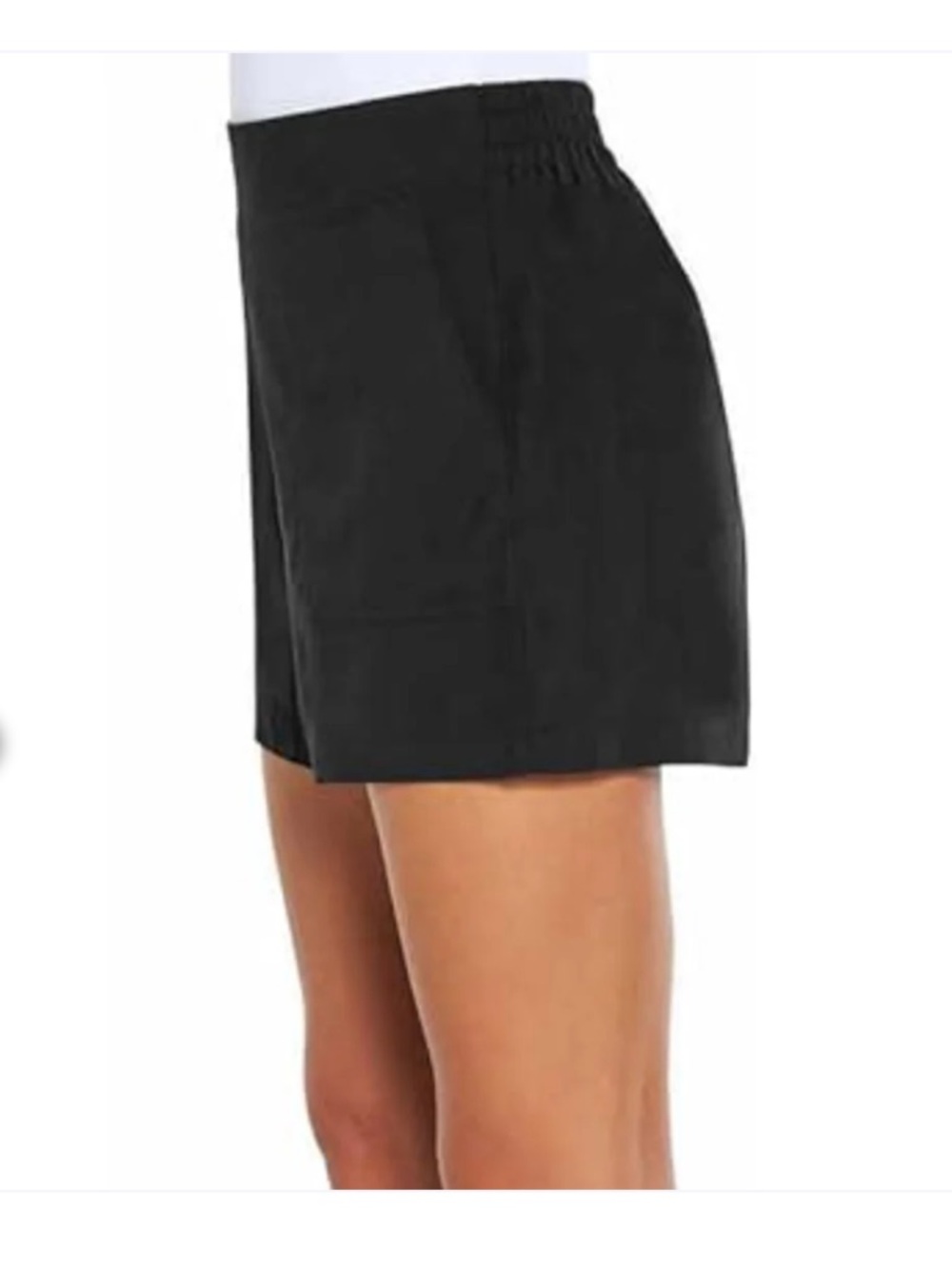 WILDFOX | Black High-Waist Casual Shorts - Picture 4 of 11